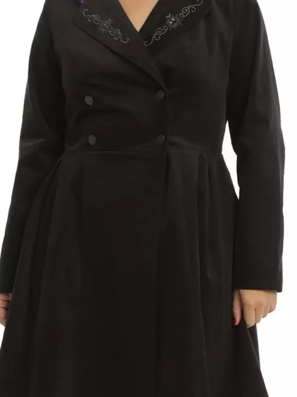 Womens Nightmare Before Christmas Trent Coat